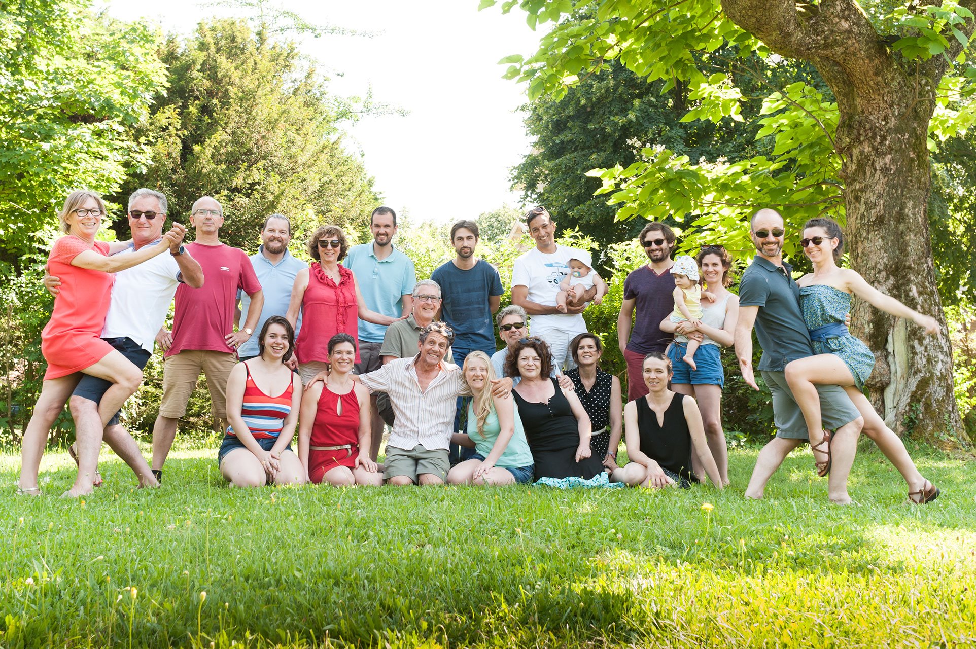 photo du groupe stage Vercors 2020