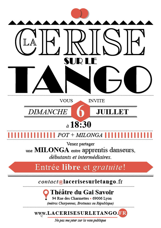 Milonga juillet 2014