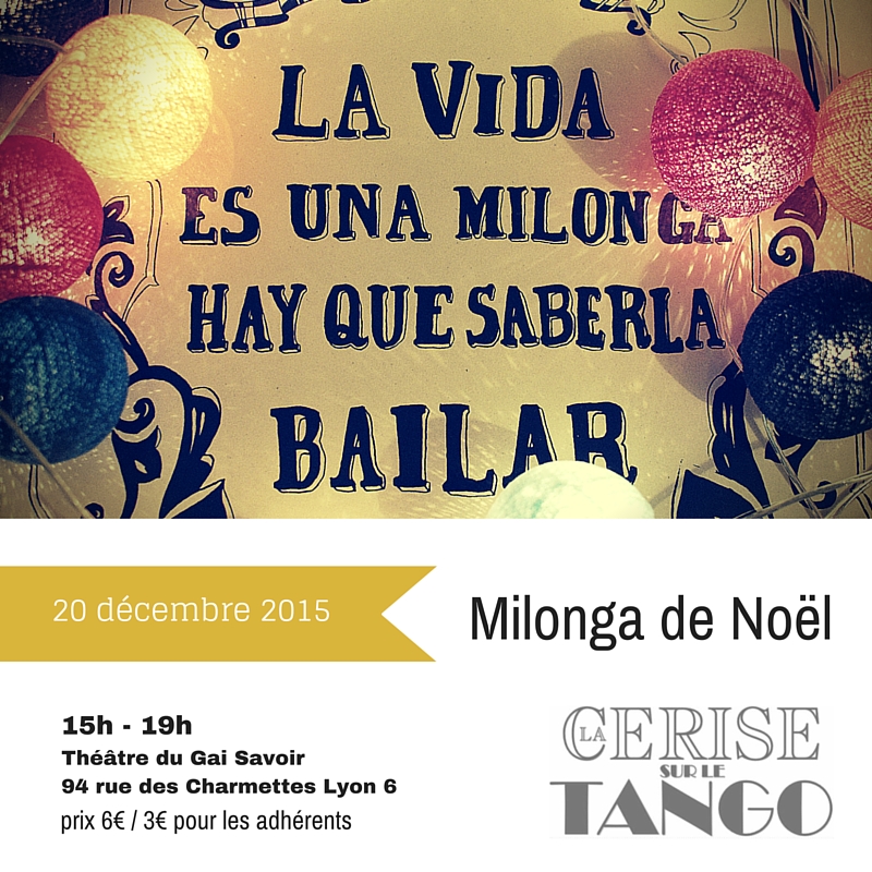 Milonga de Noël 2015